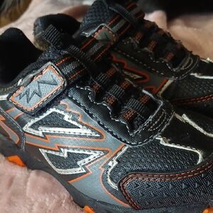 STARTER Black and Orange Kids Sneakers